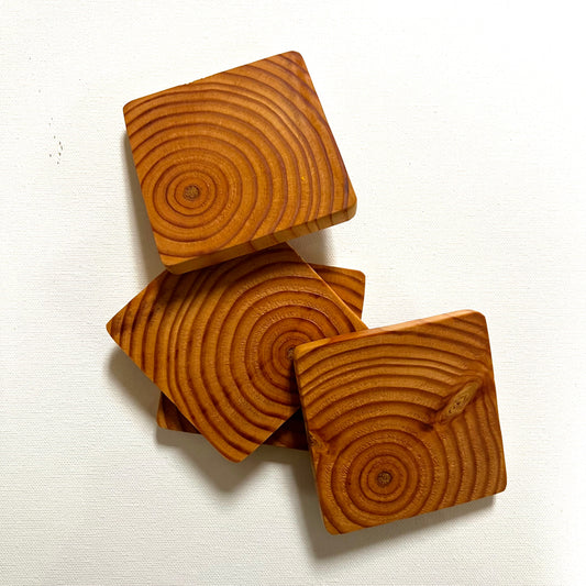 Handmade Douglas Fir Coasters